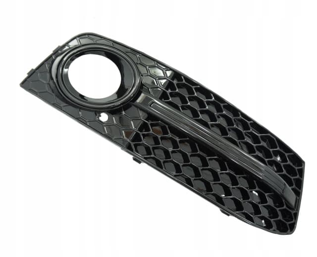 Kratka zderzaka AUDI A4 B8 RS Black look 08-11r PRAWA