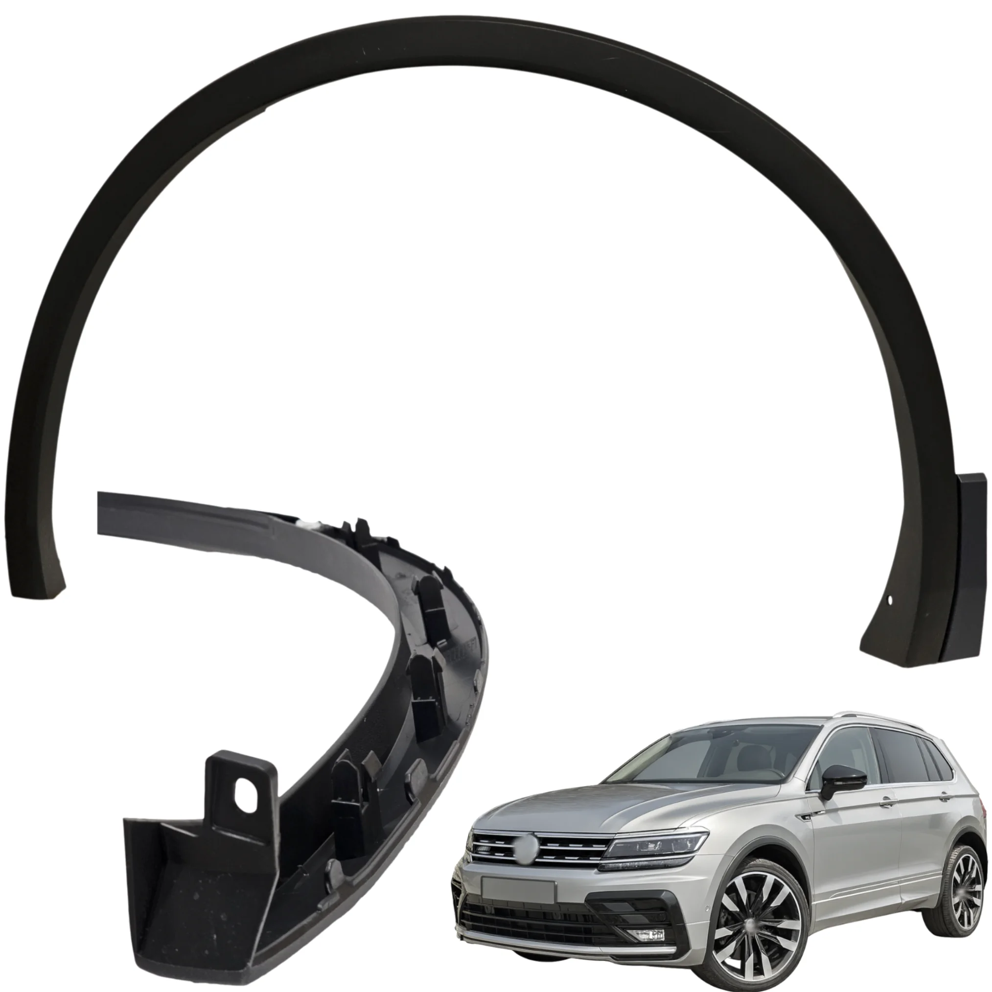 Listwa błotnika VOLKSWAGEN TIGUAN 5NA II 16-20R R-LINE LEWY PRZÓD (5NA854731F)