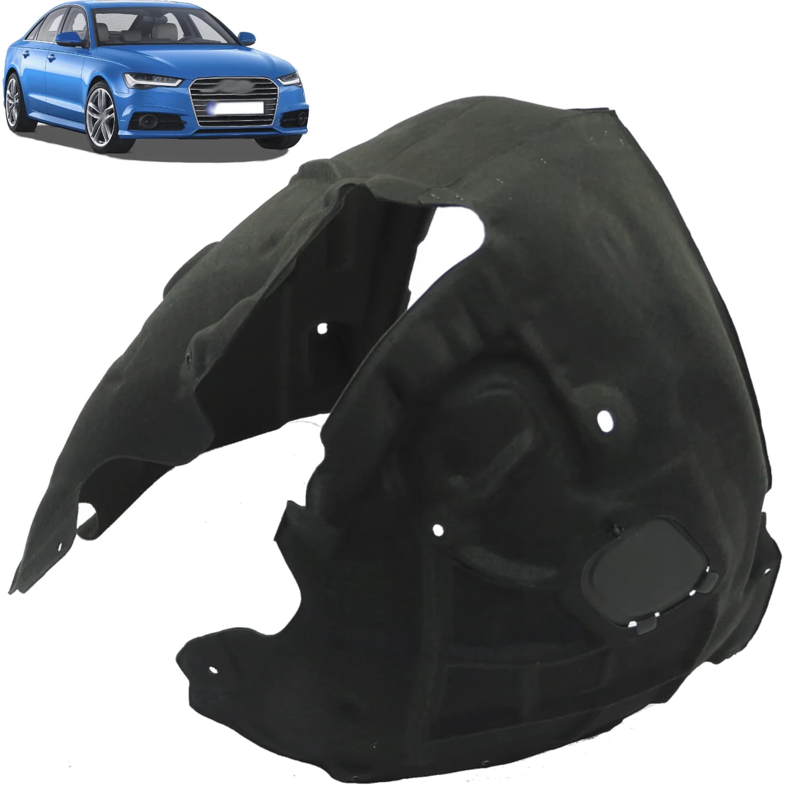 Nadkole AUDI A6 C7 4G 11-18r left front (4G0821133D, 4G0821133A, 4G0821133)
