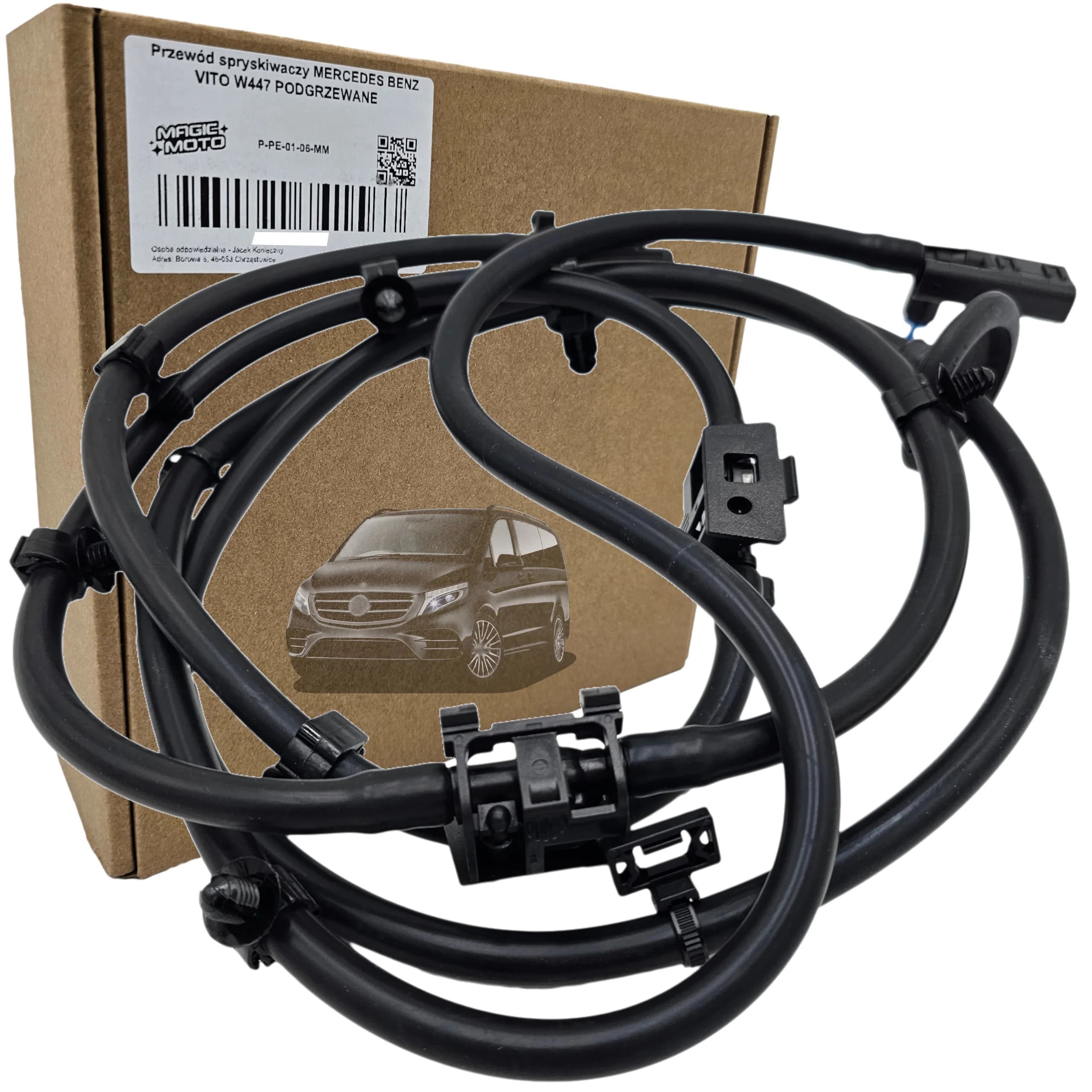 Przewód spryskiwaczy MERCEDES BENZ VITO W447 PODGRZEWANE (4478600592)