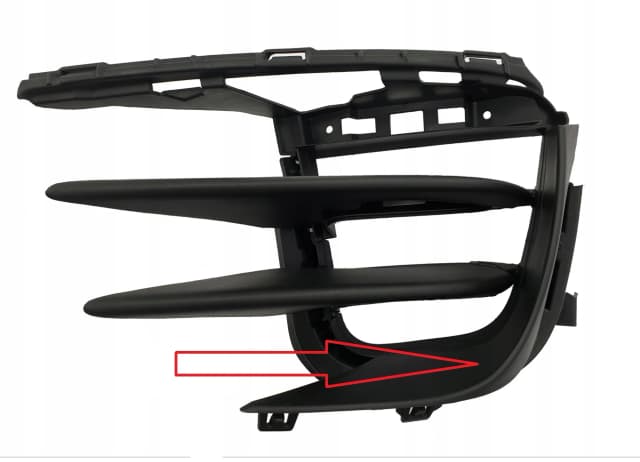 Listwa kratki zderzaka PORSCHE MACAN 95B 14-17r LEWA