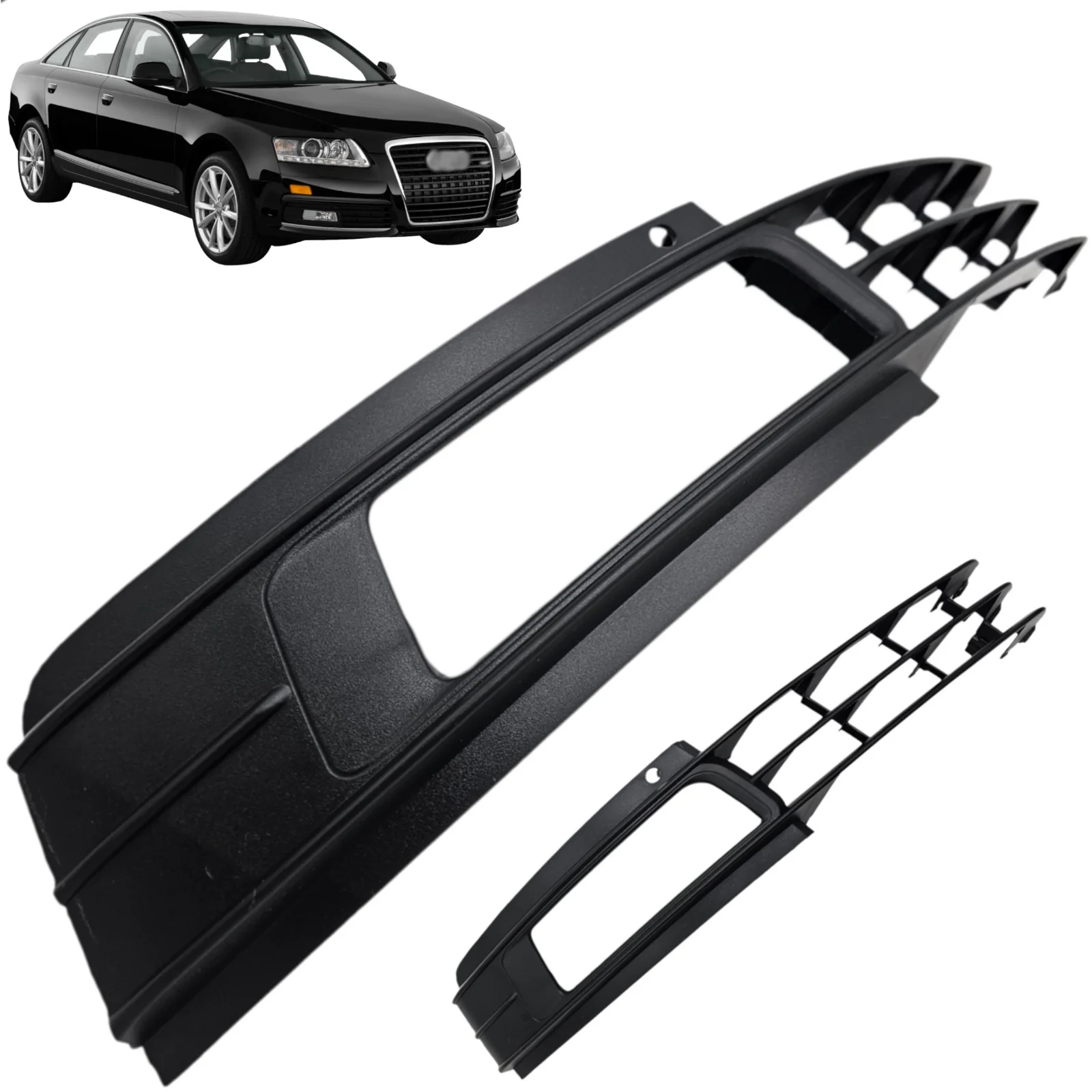 Kratka zderzaka AUDI A6 C6 FL PRAWA (4F0807682N, 4F0807682P)