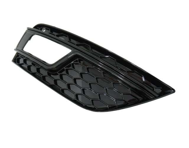 Kratka zderzaka AUDI A4 B8 FL RS LOOK BLACK PRAWA