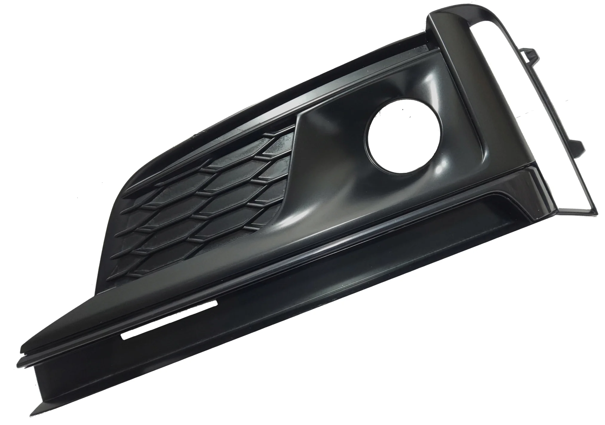 Kratka zderzaka AUDI A5 8W6 S-LINE ACC BLACK LEWA (8W6807681G)