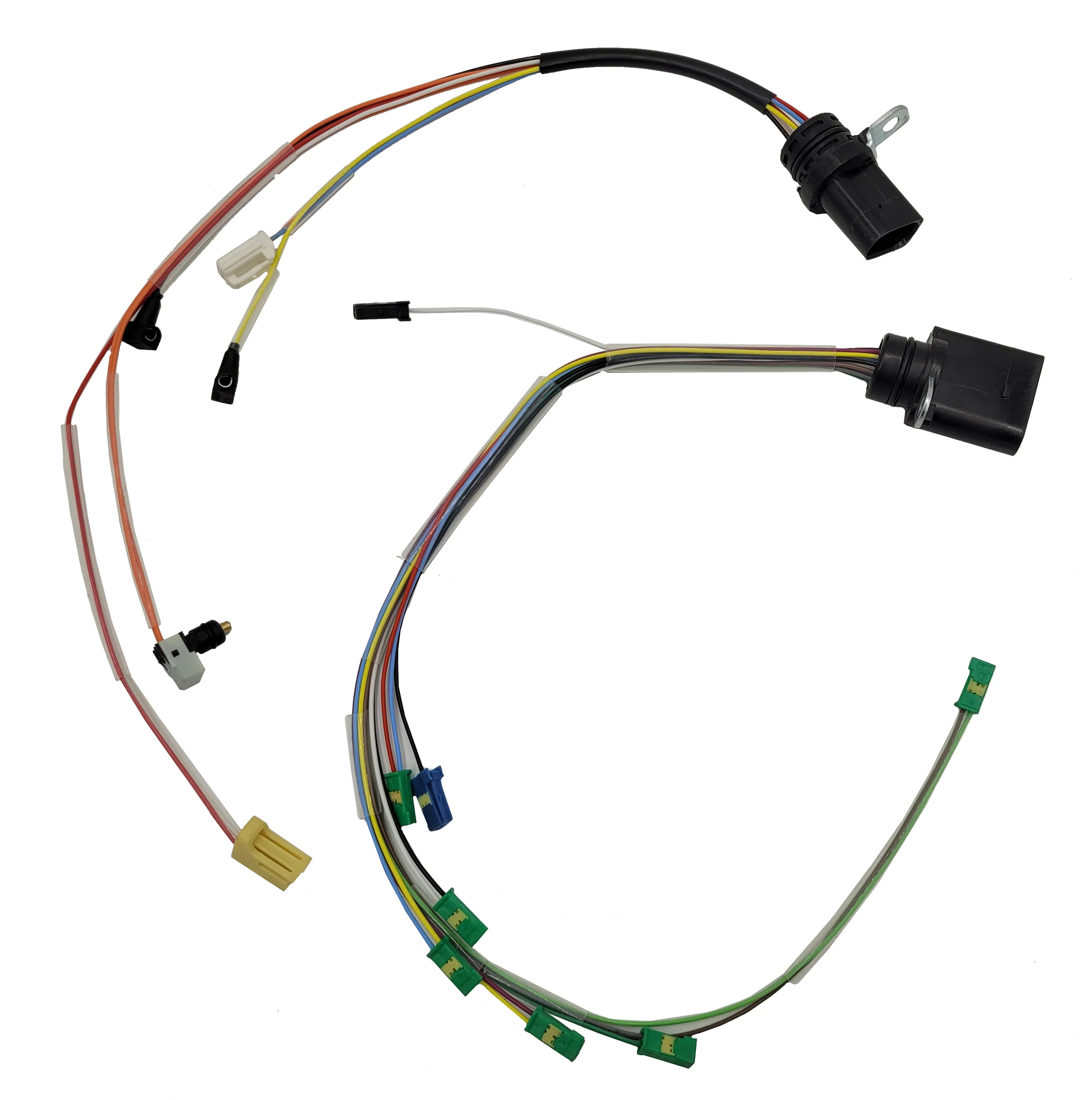 Wiązka skrzyni biegów AUDI Q7 07-10r -- 6PIN + 14PIN (09D927363G, 09D927363F)