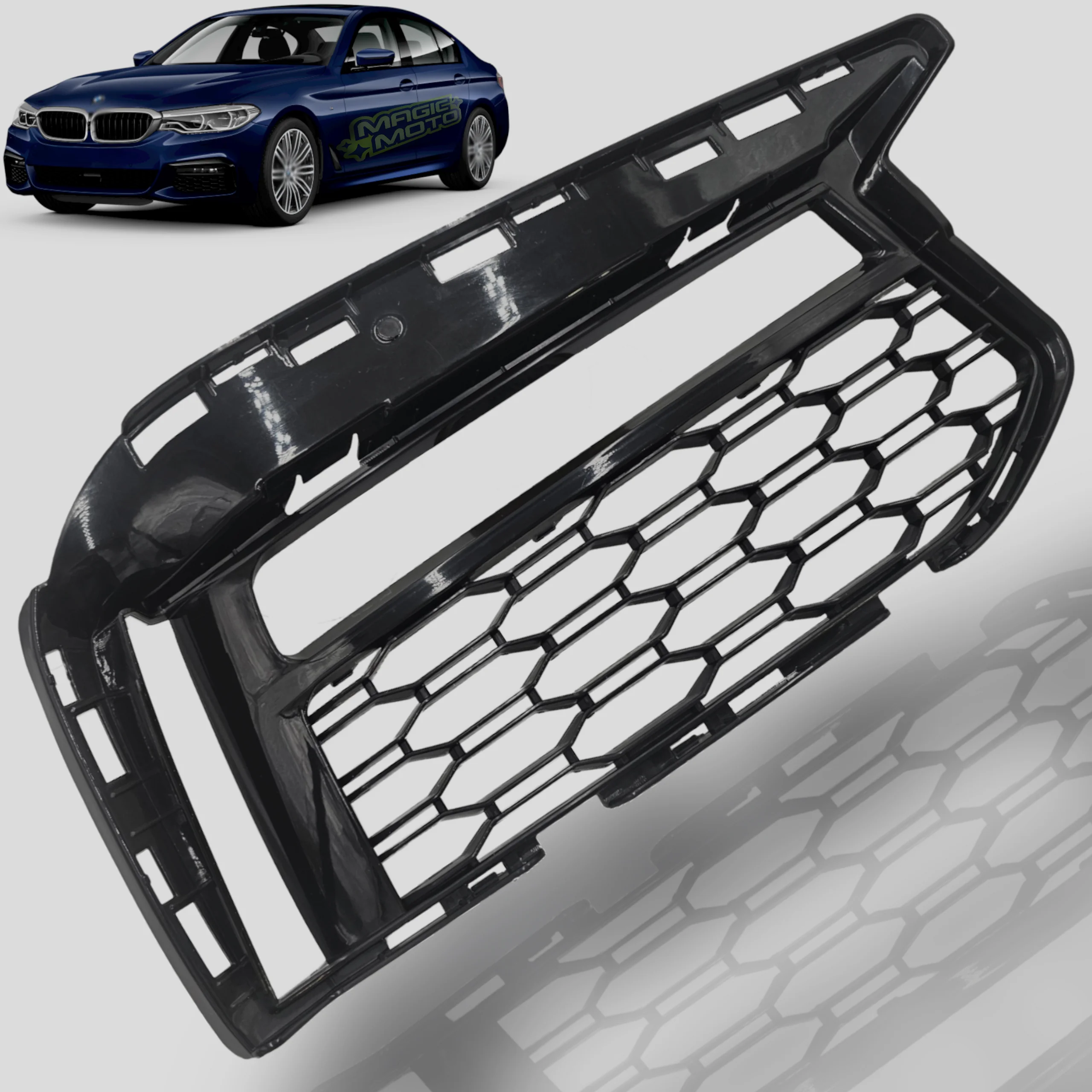 Kratka zderzaka PRAWA BMW 5 G30 G31 M-PAKIET 16+ (51118064964, 8064964)