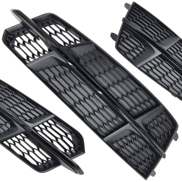 Kratka zderzaka AUDI A6 C7 FL S-LINE/COMPETITION BLACK LEWA