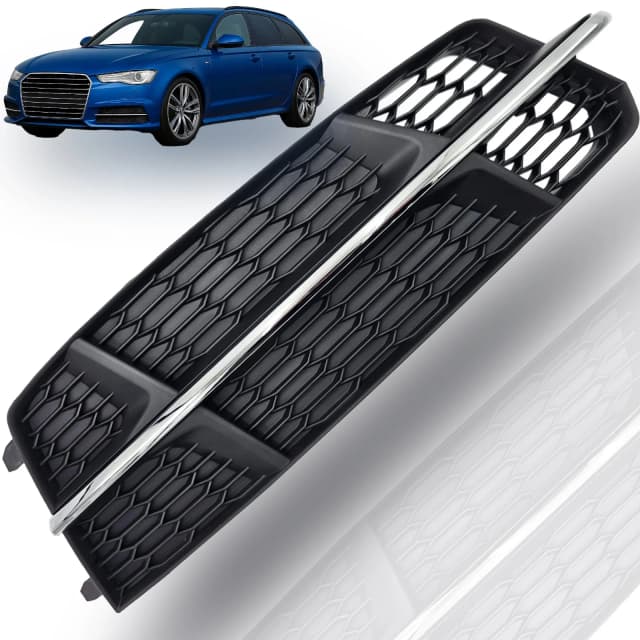 Kratka zderzaka AUDI A6 C7 FL S-LINE/COMPETITION Chrom PRAWA