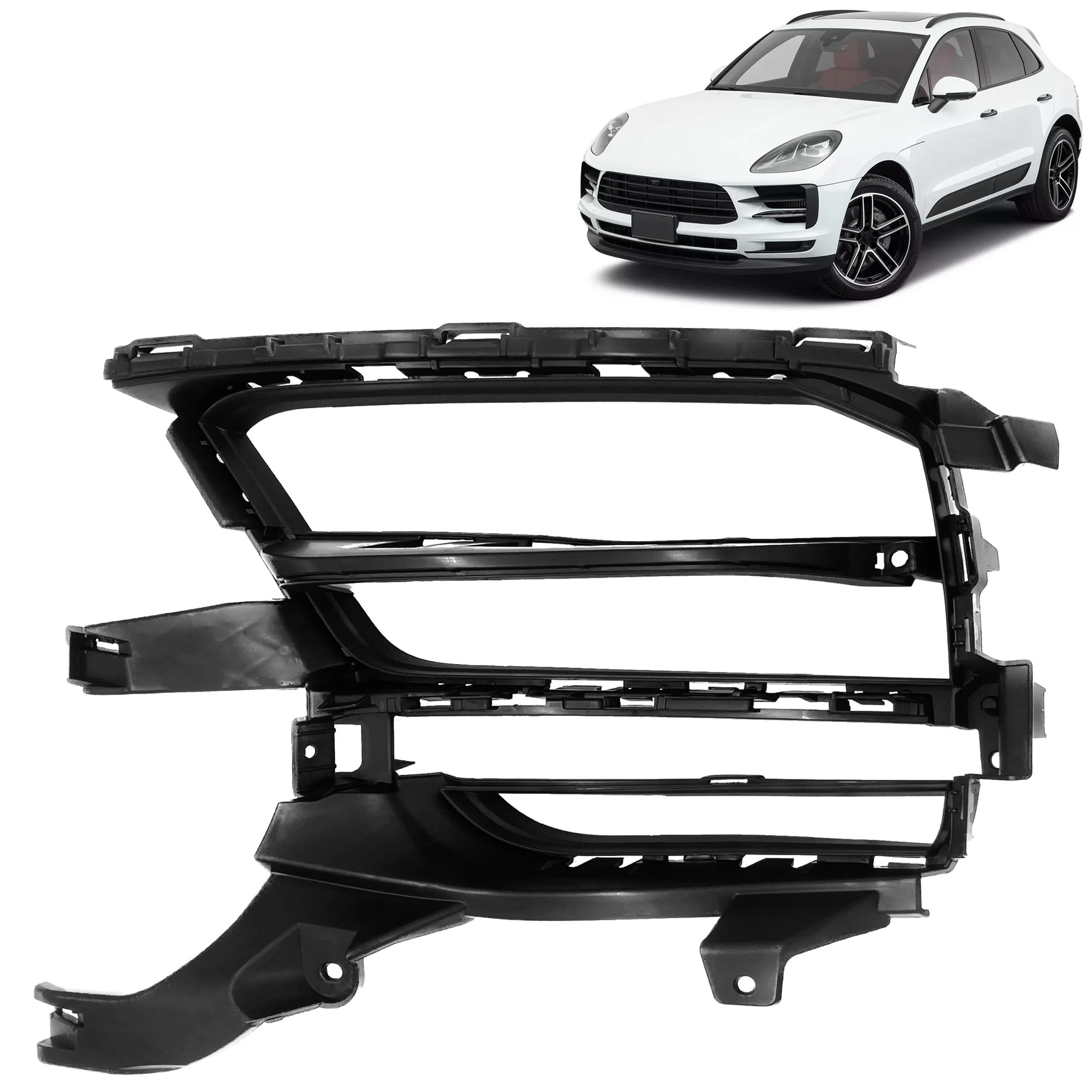 Kratka zderzaka PORSCHE MACAN 95B FL 18r- LEWA (95B807681H)