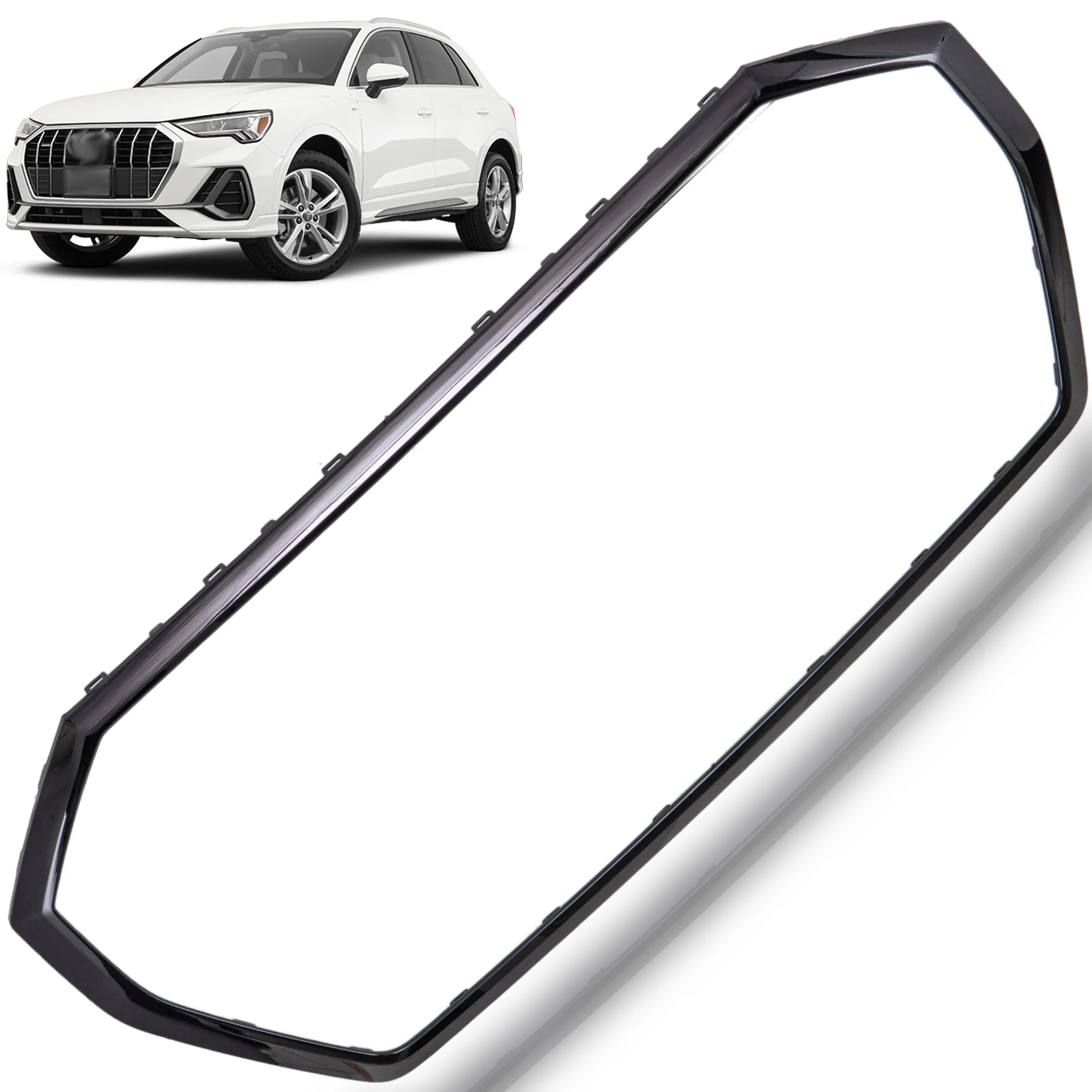 Ramka atrapy AUDI Q3 83A 18-24R BLACK