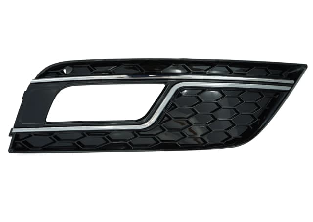 Kratka zderzaka AUDI A4 B8 FL RS LOOK CHROM PRAWA