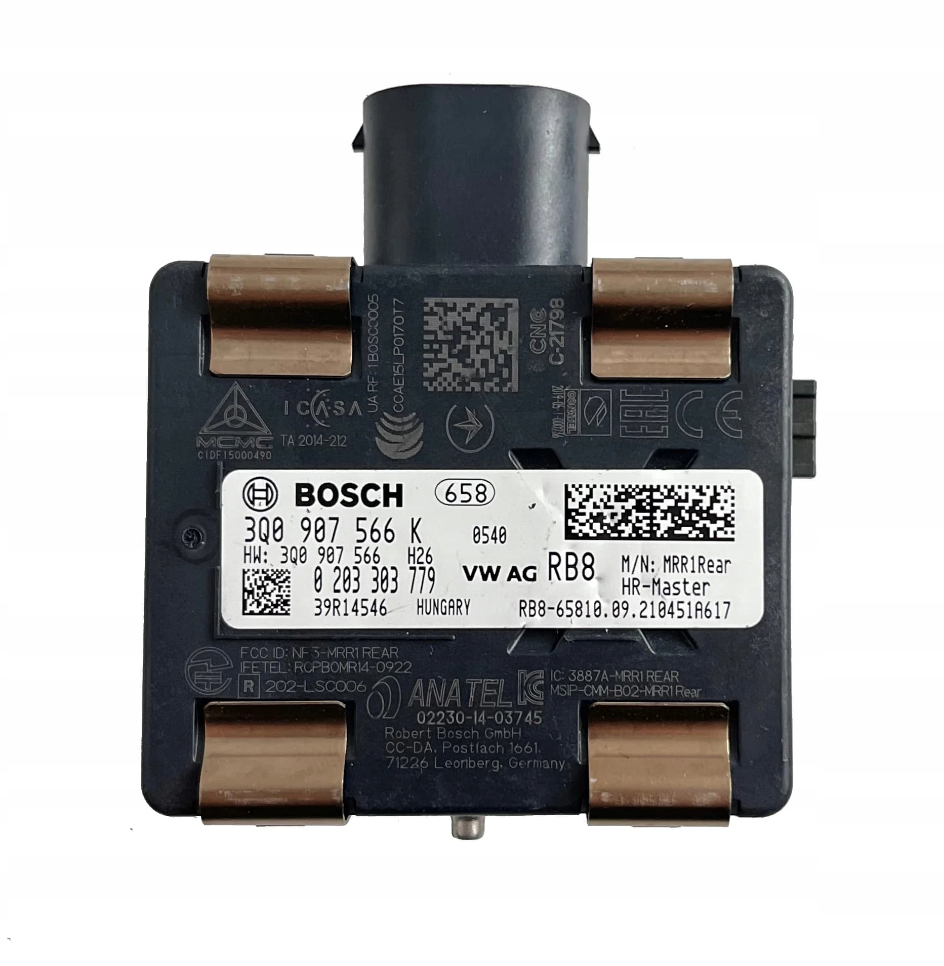 RADAR DISTRONIC ACC VW SKODA SEAT 3Q0907566K (3Q0907566K)