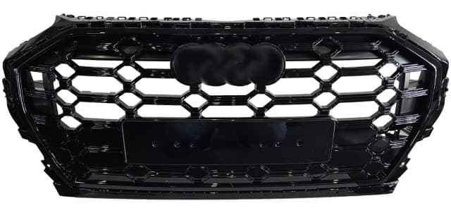 Atrapa zderzaka AUDI Q5 80A FL S-LINE PIANO BLACK