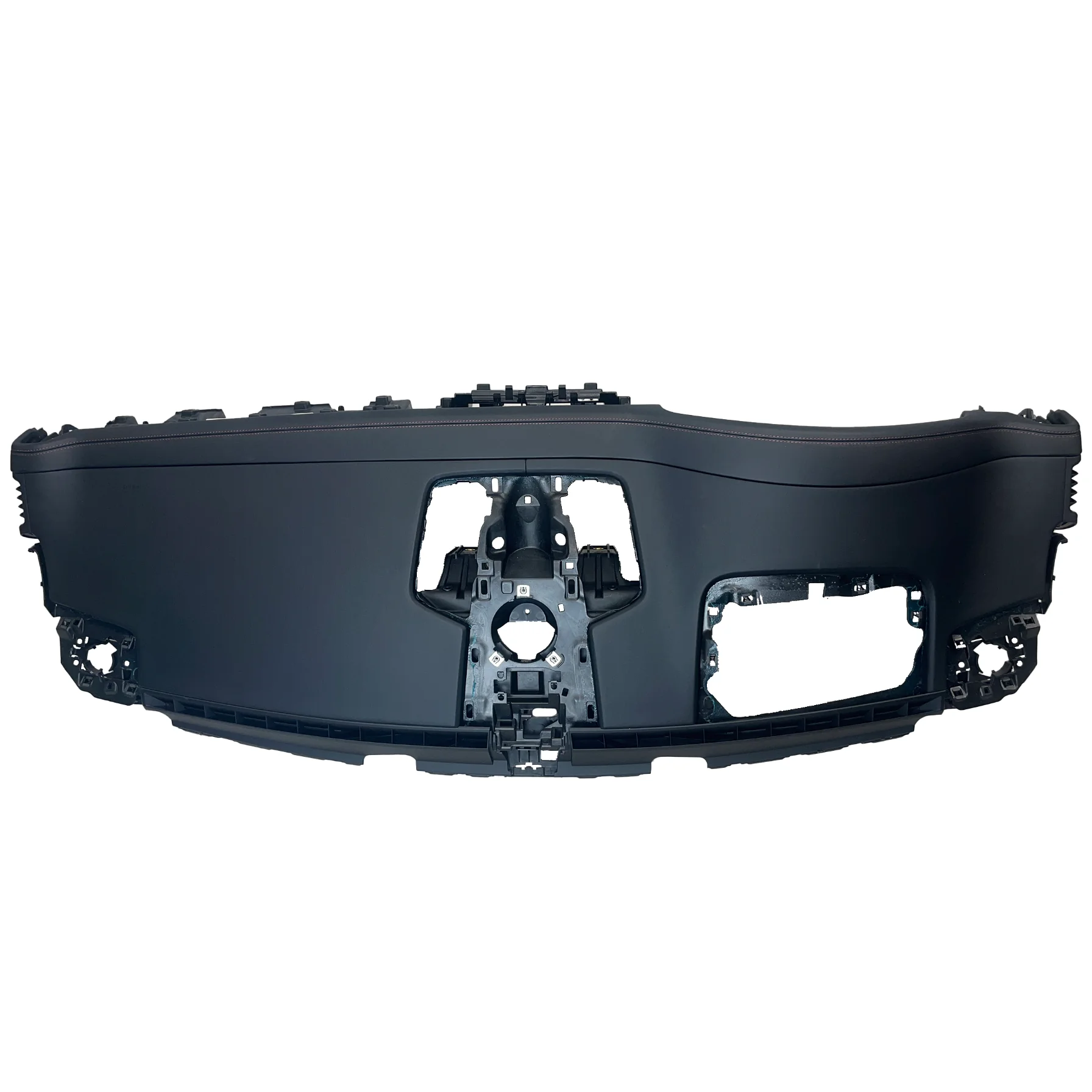 Deska rozdzielcza konsola Porsche Cayenne 9Y III 2017- SKÓRA CZERWONA NIĆ HEADUP (DR-01-HU)