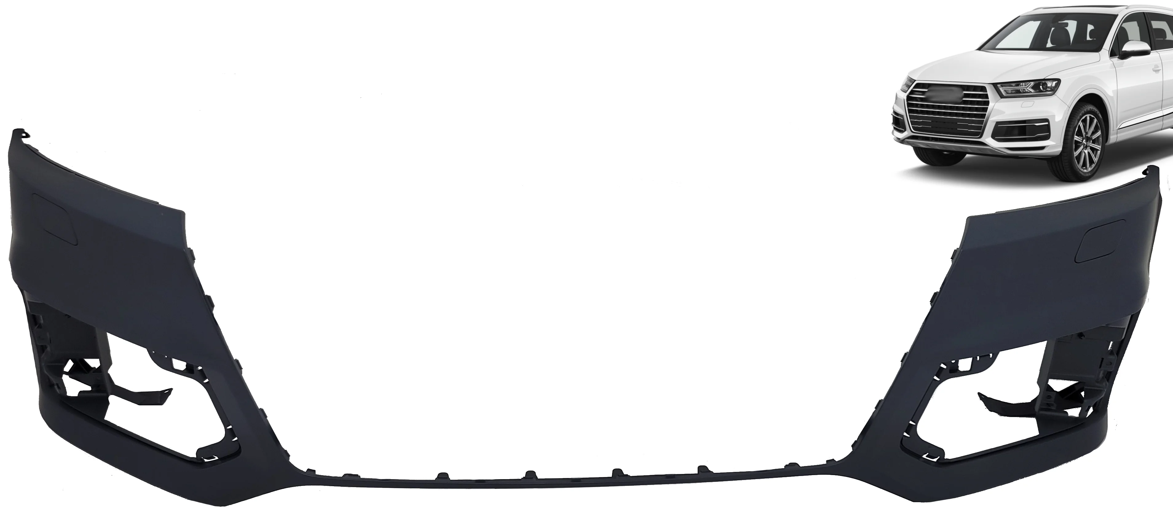 ZDERZAK PRZEDNI AUDI Q7 4M 4xPDC 15-19r