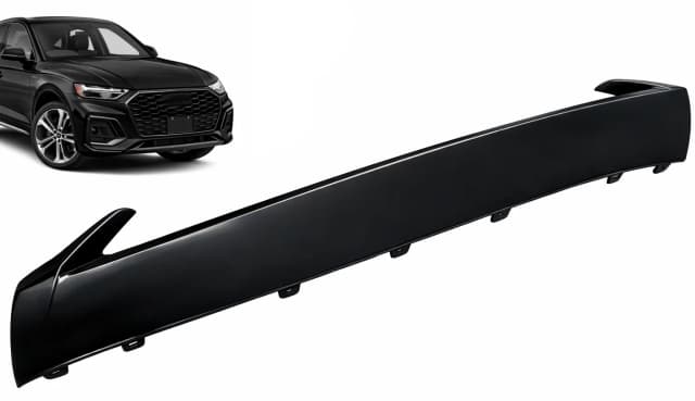 Spoiler zderzaka AUDI Q5 80A FL S-LINE 20-23r PIANO BLACK