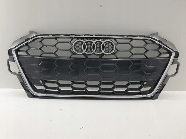 Atrapa zderzaka AUDI A4 B9 FL S-LINE SZARY CHROM