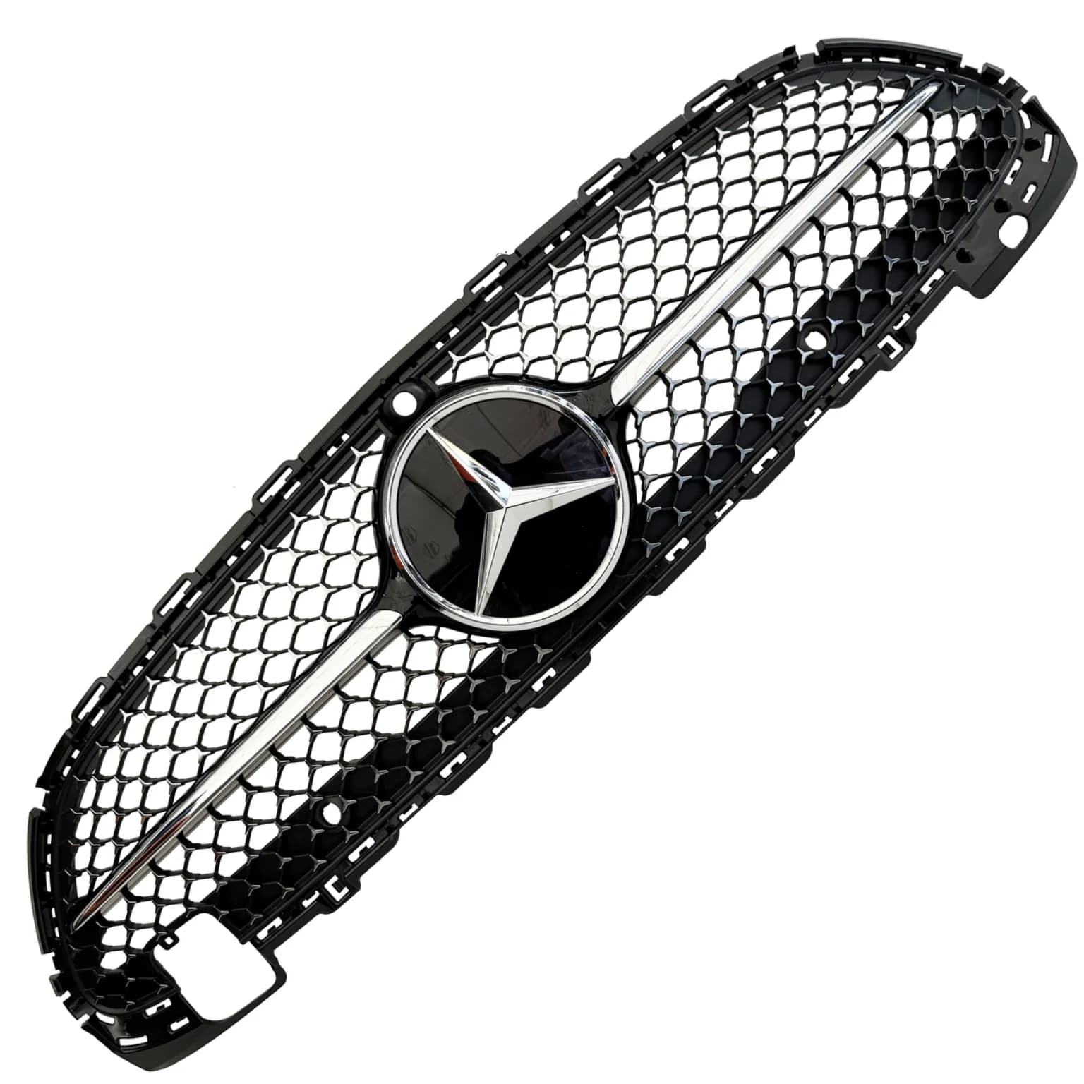 Atrapa zderzaka MERCEDES C-KLASA W206 AMG 21r - kamera black (A2068882100)