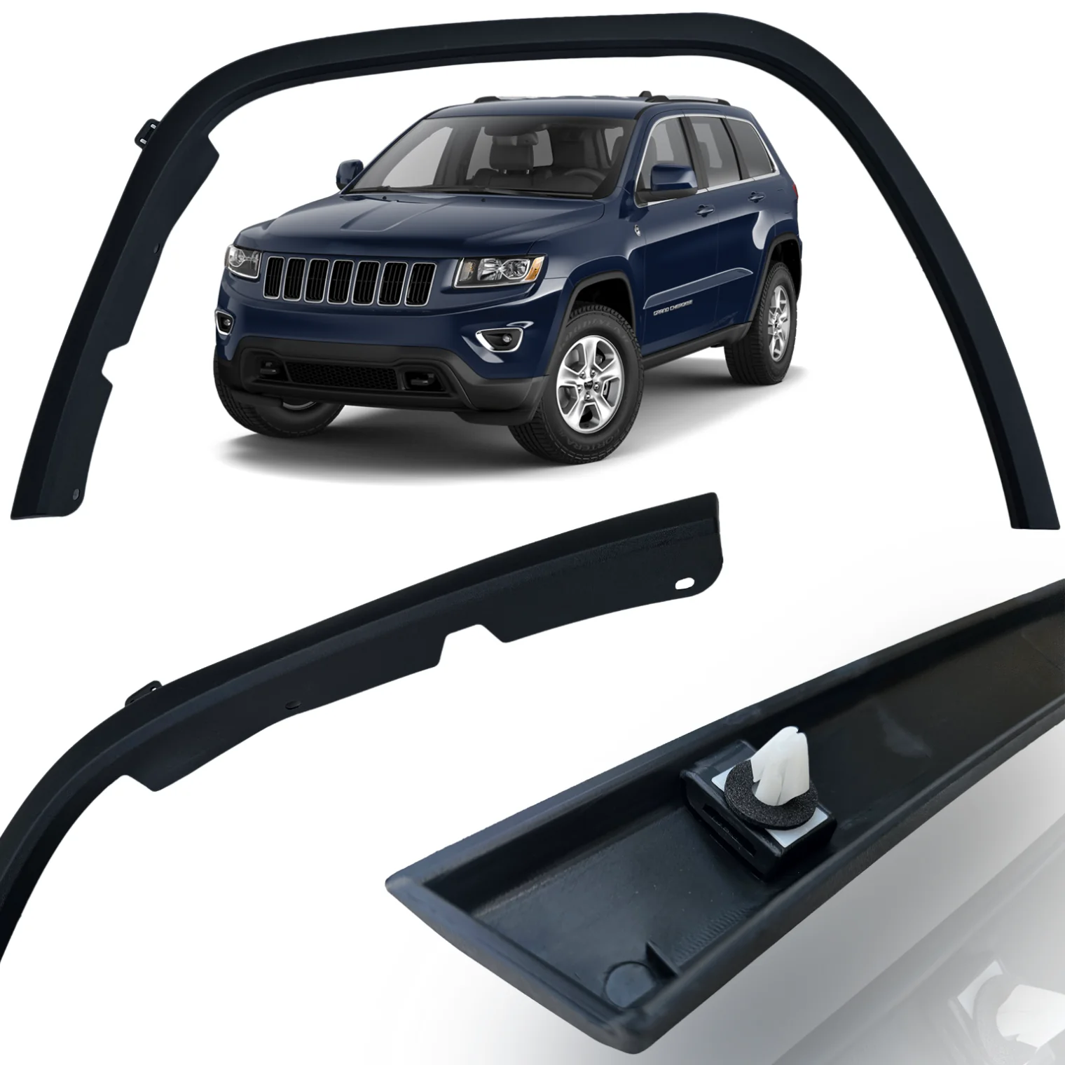 Listwa błotnika JEEP GRAND CHEROKEE WK2 10-17R LEWY PRZÓD (1MP39RXFAF)