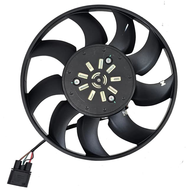 Wentylator chłodnicy AUDI A6 C7 3.0 TDI LEWY