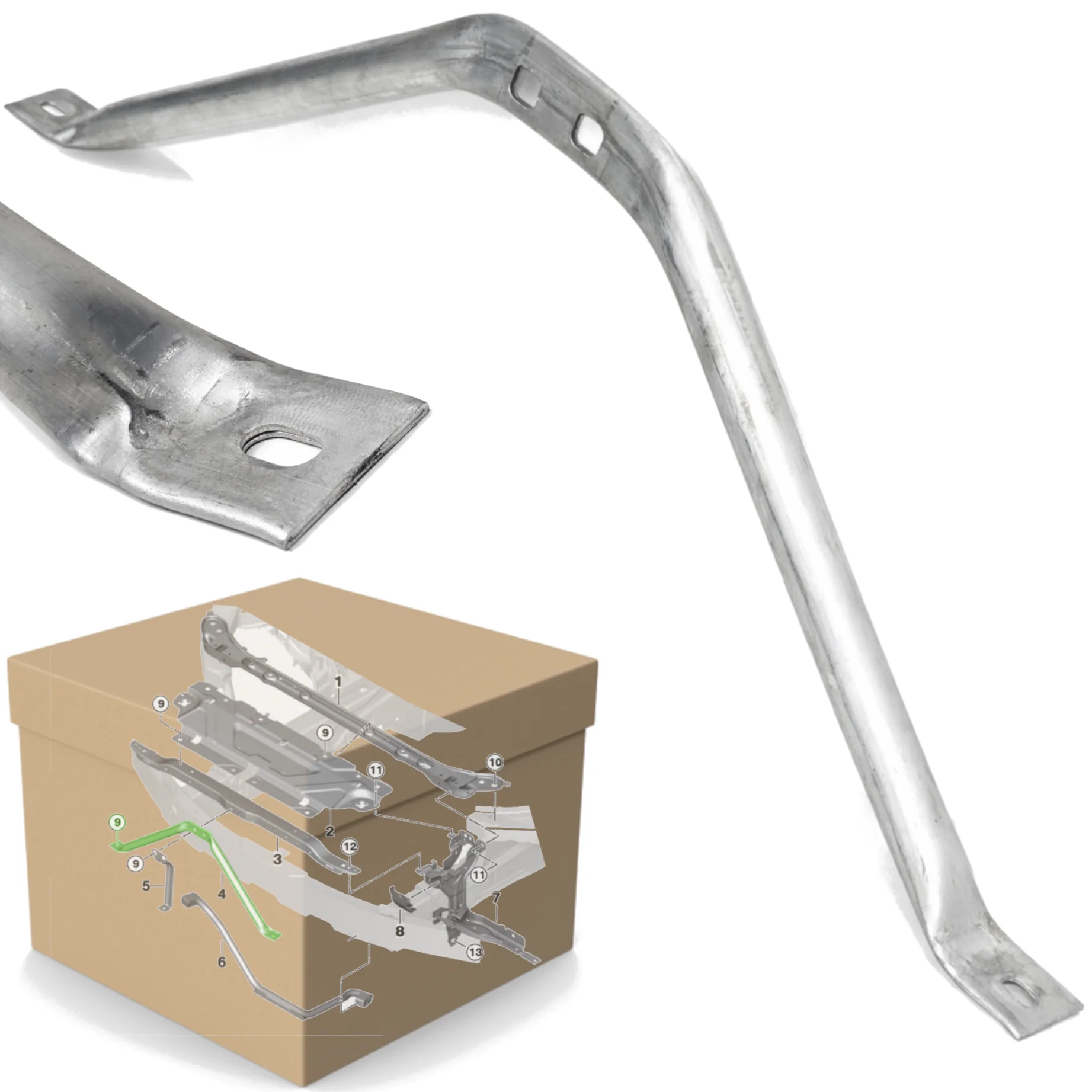 Wzmocnienie pasa V-ka BMW 3 G20 G21 19r+ (51647422292)