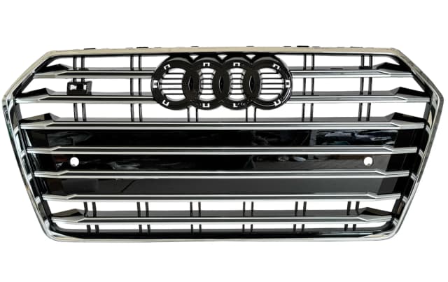 Atrapa zderzaka AUDI A4 B9 15-19R S4 BLACK CHROM