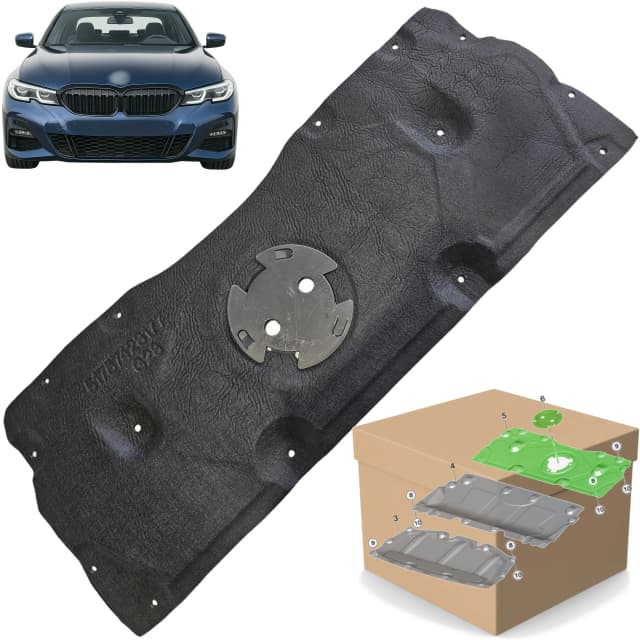 Osłona pod silnik BMW 3 G20 G21 18r+ CZĘŚĆ TYLNA