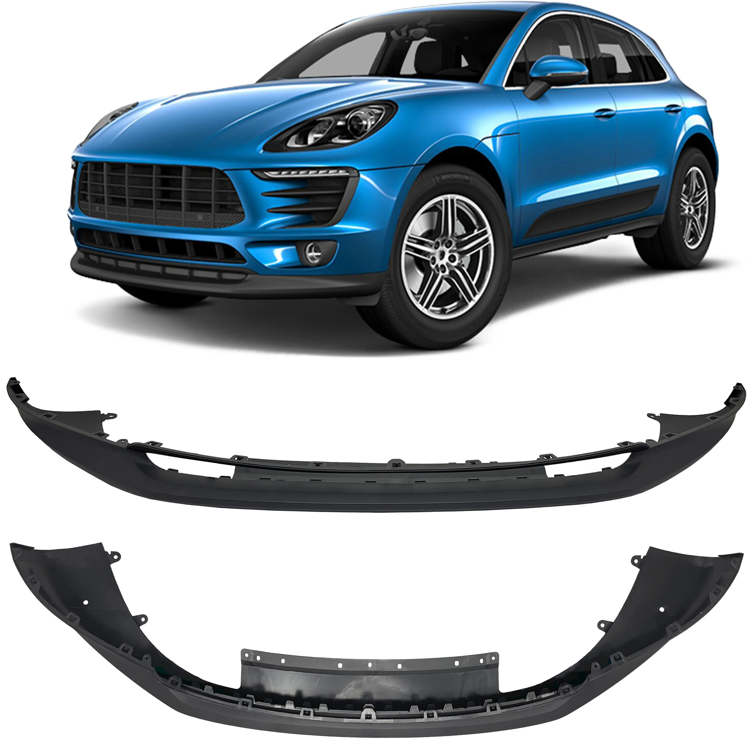 Spoiler zderzaka PORSCHE MACAN 95B SPORT (95B807061M1E0, 95B807061F1E0, 95B807061AA1E0)
