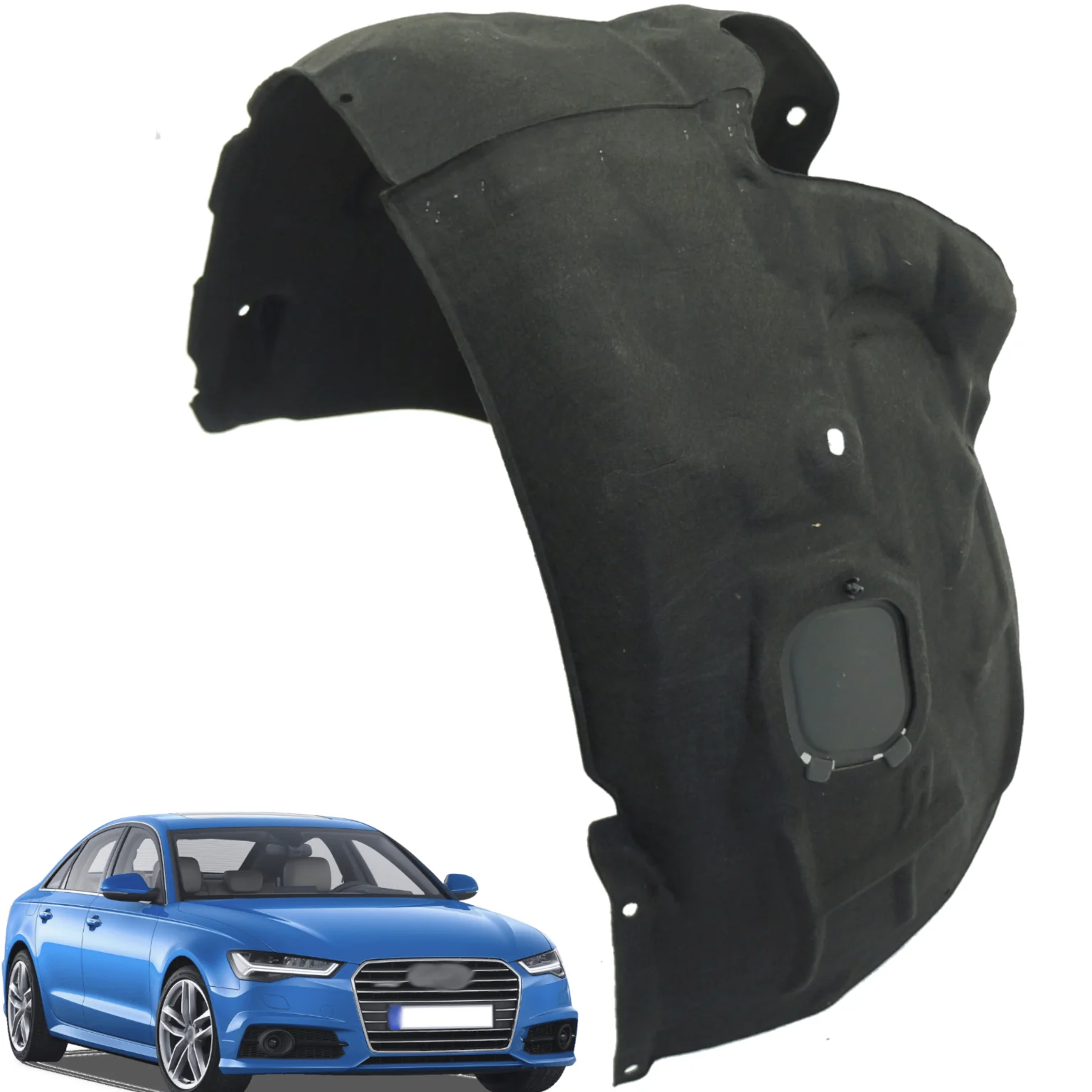 Nadkole AUDI A6 C7 4G 11-18r right front (4G0821134D, 4G0821134A, 4G0821134)