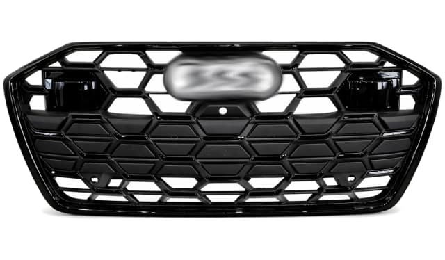 Atrapa zderzaka AUDI A6 C8 FL S6 BLACK MATTE