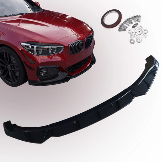 Spoiler zderzaka BMW 1 F20 F21 FL M-PAKIET 15-19r BLACK