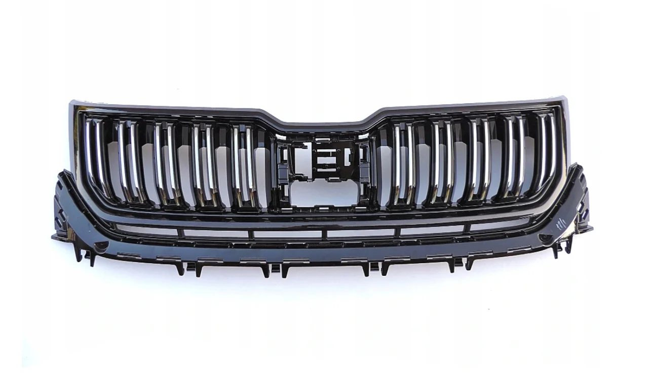 GRILL ATRAPA BLACK CHROM PRZÓD SKODA KODIAQ LIFT
