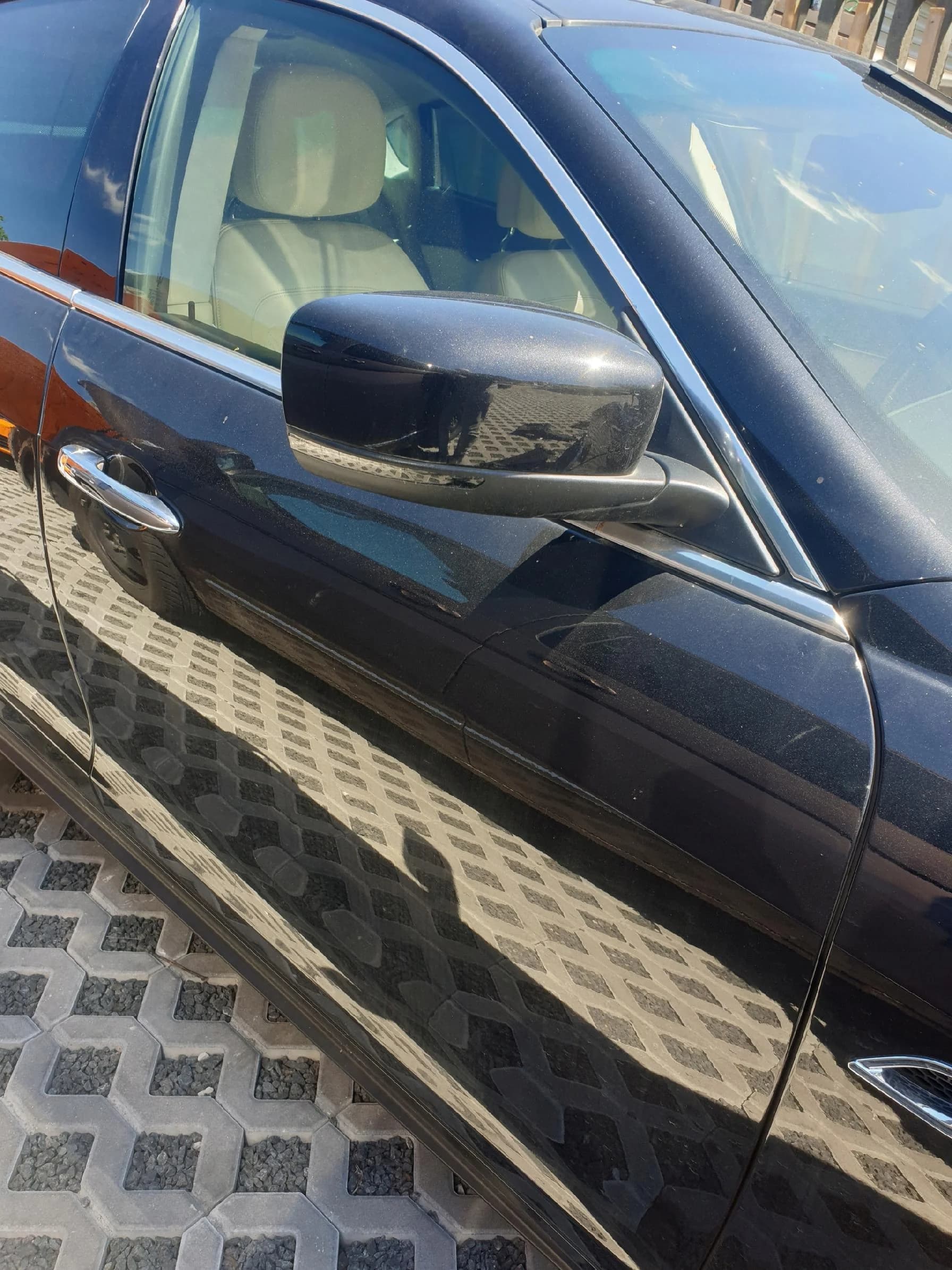 DRZWI PRAWE P. MASERATI QUATTROPORTE GHIBLI CZARNE